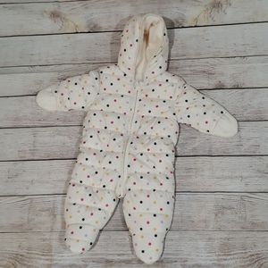 Only navy 3-6 month Snow suit